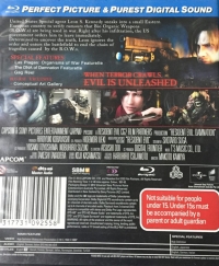 Resident Evil: Damnation (BD) [NZ] Box Art