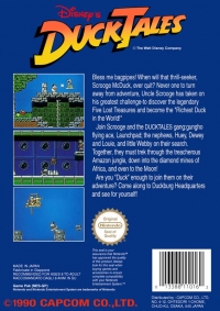 Disney's DuckTales [UK] Box Art