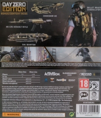 Call of Duty: Advanced Warfare - Day Zero Edition (87287206UK1) Box Art