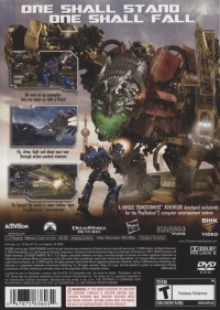 Transformers: Revenge of the Fallen (Bonus Inside: Movie Cash) Box Art