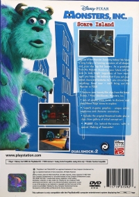 Disney/Pixar Monsters, Inc. Scare Island (ELSPA rating) Box Art