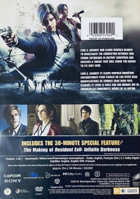 Resident Evil: Infinite Darkness (DVD) [CA] Box Art