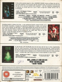 Aliens / Resident Evil / The Fly (DVD) Box Art