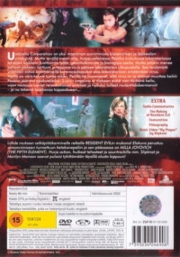 Resident Evil (DVD) [FI] Box Art