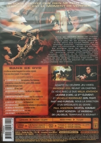 Resident Evil - Metropolitan Édition Prestige (DVD / Warner Home Video France Div 4 / F398634) Box Art