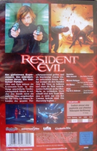 Resident Evil (VHS) [DE] Box Art