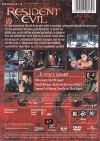 Resident Evil (DVD) [NL] Box Art