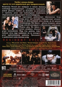 Resident Evil (DVD) [PL] Box Art