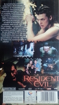 Resident Evil (VHS / El Making-Of) Box Art