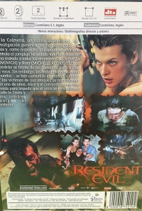 Resident Evil (DVD) [ES] Box Art