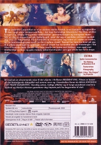 Resident Evil (DVD) [NO] Box Art