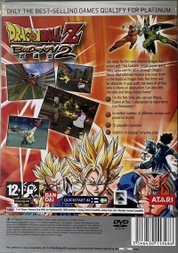 Dragon Ball Z: Budokai 2 - Platinum Box Art