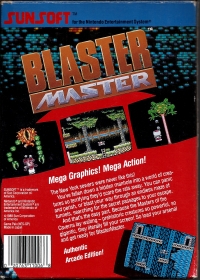 Blaster Master (round seal) Box Art