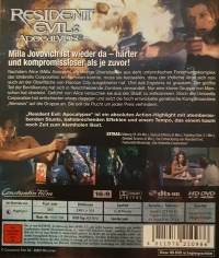 Resident Evil: Apocalypse (HD DVD) [DE] Box Art