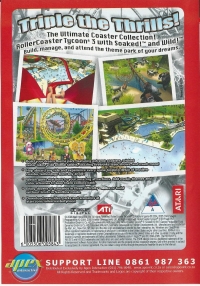 RollerCoaster Tycoon 3: Platinum - Best of Atari [ZA] Box Art