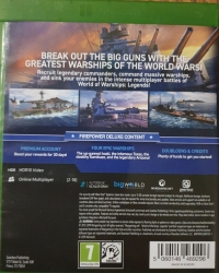 World of Warships Legends - Firepower Deluxe Edition Box Art