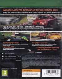 Assetto Corsa: Ultimate Edition Box Art
