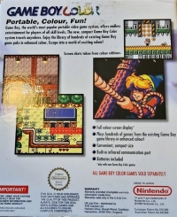 Nintendo Game Boy Color (Atomic Purple / Made in Japan) Box Art