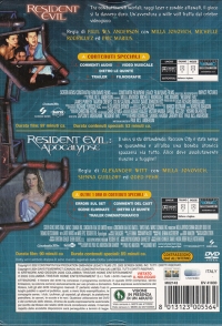 Resident Evil / Resident Evil: Apocalypse (DVD) Box Art