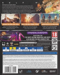 Saints Row - Criminal Customs Edition Box Art