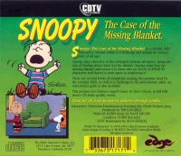 Snoopy: The Case of the Missing Blanket Box Art