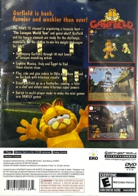 Garfield: Lasagna World Tour Box Art