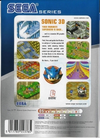Sonic 3D: Flickies Island - Xplosiv / Sega Series [ZA] Box Art