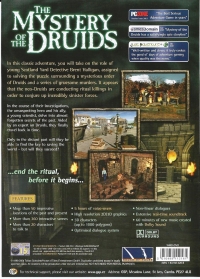 Mystery of the Druids, The: Special Edition - The White Label Box Art