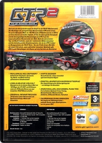 GTR 2: FIA GT Racing Game (black keep case) Box Art