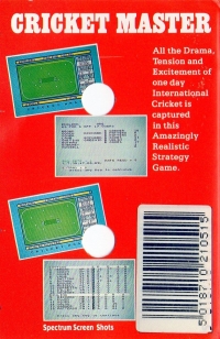 Cricket Master Box Art
