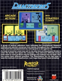 Deactivators (cassette) Box Art