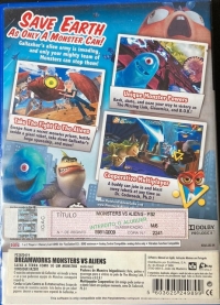 DreamWorks Monsters vs Aliens [PT] Box Art