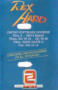 Rex Hard (Zafiro) Box Art