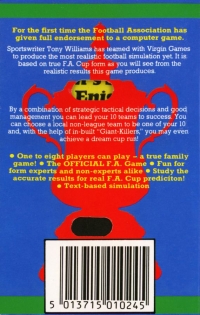 FA Cup Football Box Art