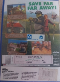 DreamWorks Shrek the Third [PT] Box Art