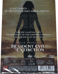 Resident Evil: Extinction (DVD / SteelBook / two FSK ratings) Box Art