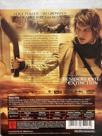 Resident Evil: Extinction - Premium Edition (DVD) Box Art