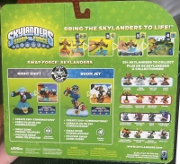 Skylanders Swap Force - Night Shift / Boom Jet Box Art