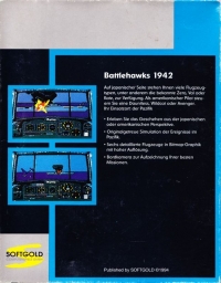 Battlehawks 1942 - Topshots Deluxe Box Art