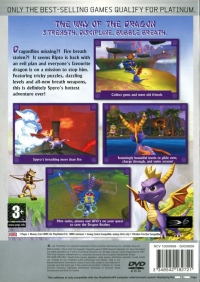 Spyro: Enter the Dragonfly - Platinum Box Art