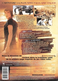 Resident Evil: Extinction - Metropolitan Édition Collector 2 DVD (DVD / Warner Home Video France) Box Art