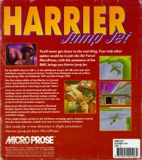 Harrier Jump Jet Box Art