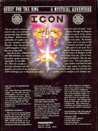 Icon: Quest for the Ring Box Art