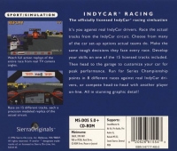 IndyCar Racing (jewel case) Box Art