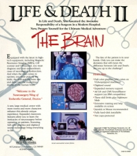 Life & Death II: The Brain Box Art