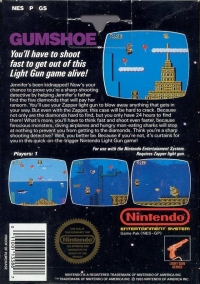 Gumshoe (5 screw cartridge) Box Art