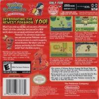 Pokémon Mystery Dungeon: Red Rescue Team (Plays on DS) Box Art