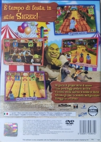 DreamWorks Shrek Tutti al Luna Park Mini-Giochi Box Art