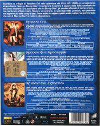 Resident Evil: La Trilogia in Alta Definizione (BD) Box Art