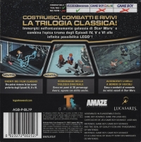 Lego Star Wars II: La Trilogia Classica Box Art